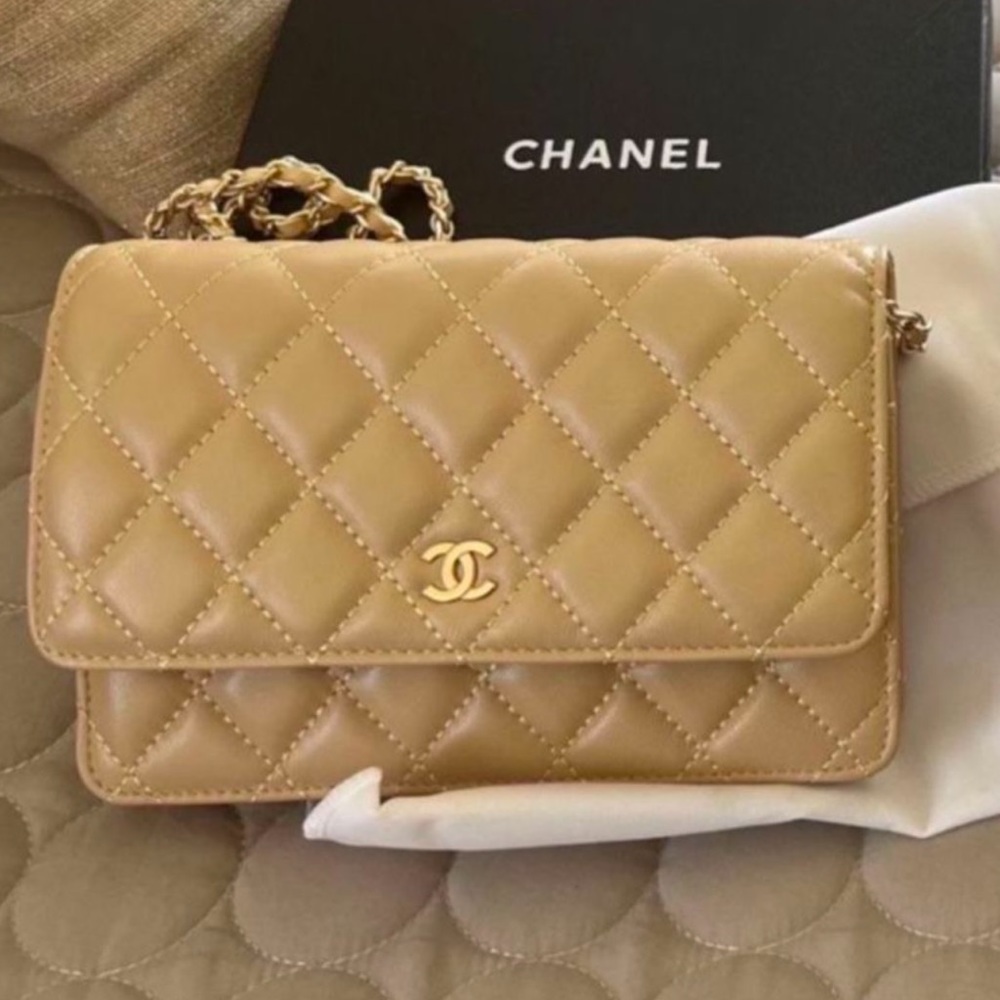 Beautiful wallet on a chain